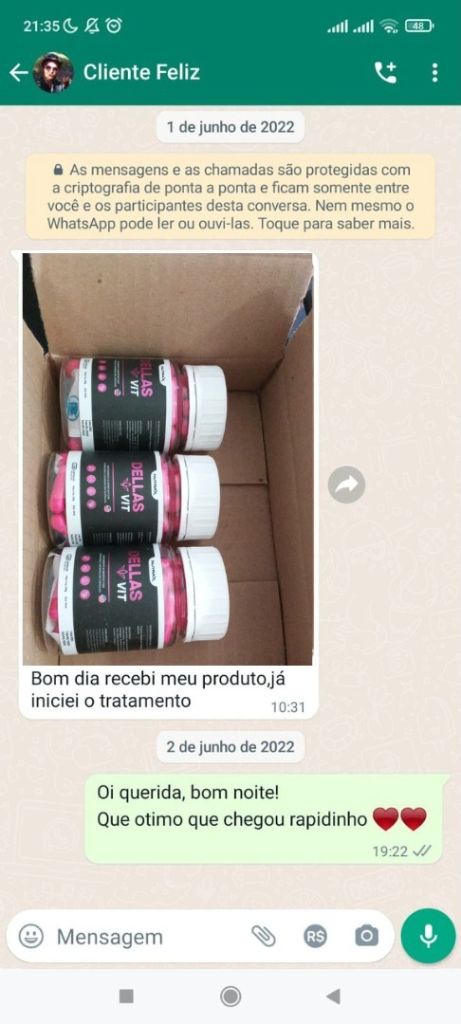 Depoimento cliente DellasVit